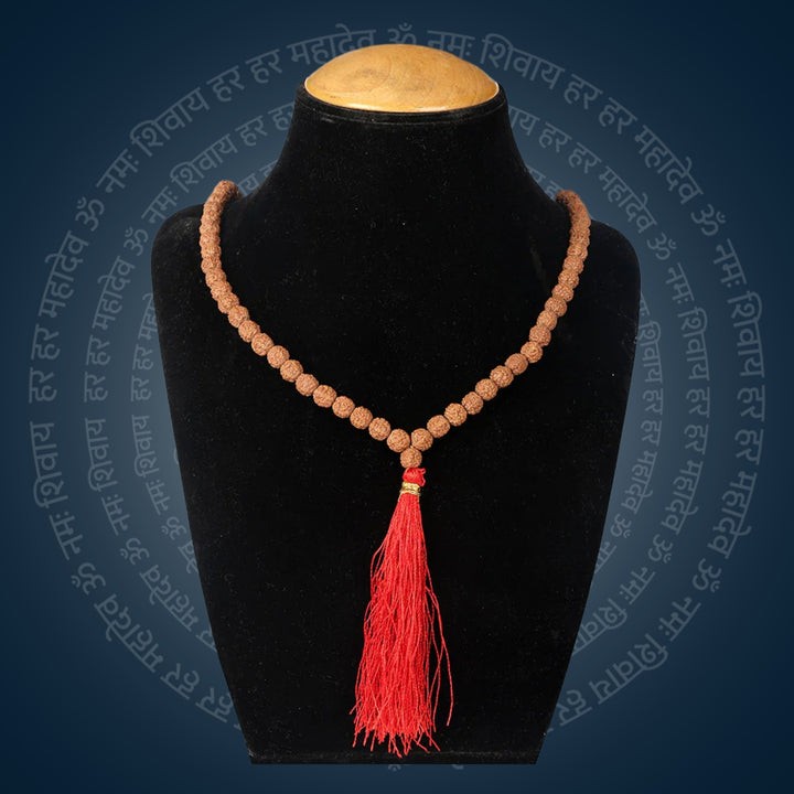 5 Mukhi Pathariya Rudraksh Mala 108 Beads 8mm | India's Most Authentic  Lab & X-ray Certified Rudraksha Collection – Rudrapure.com