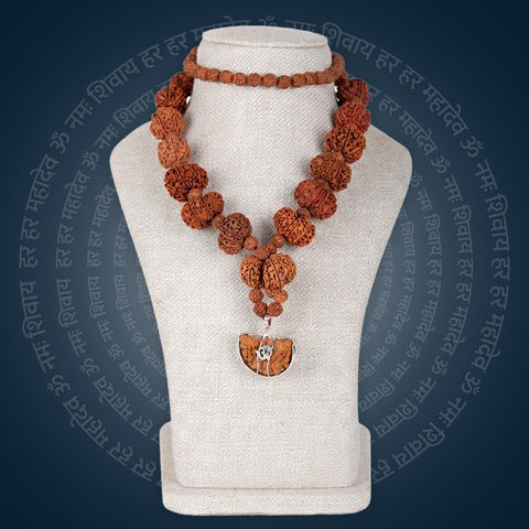 Siddha Mala with 1 Mukhi Half Moon | India's Most Authentic  Lab & X-ray Certified Rudraksha Collection – Rudrapure.com
