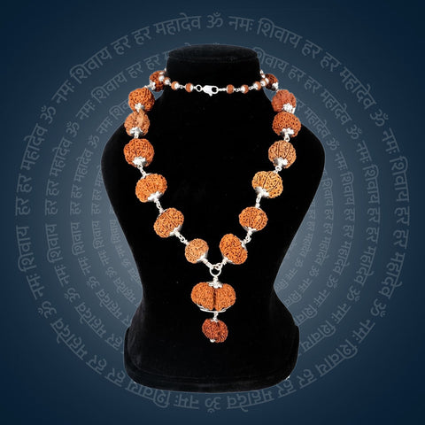 Siddha Mala with 1 Mukhi Sawar